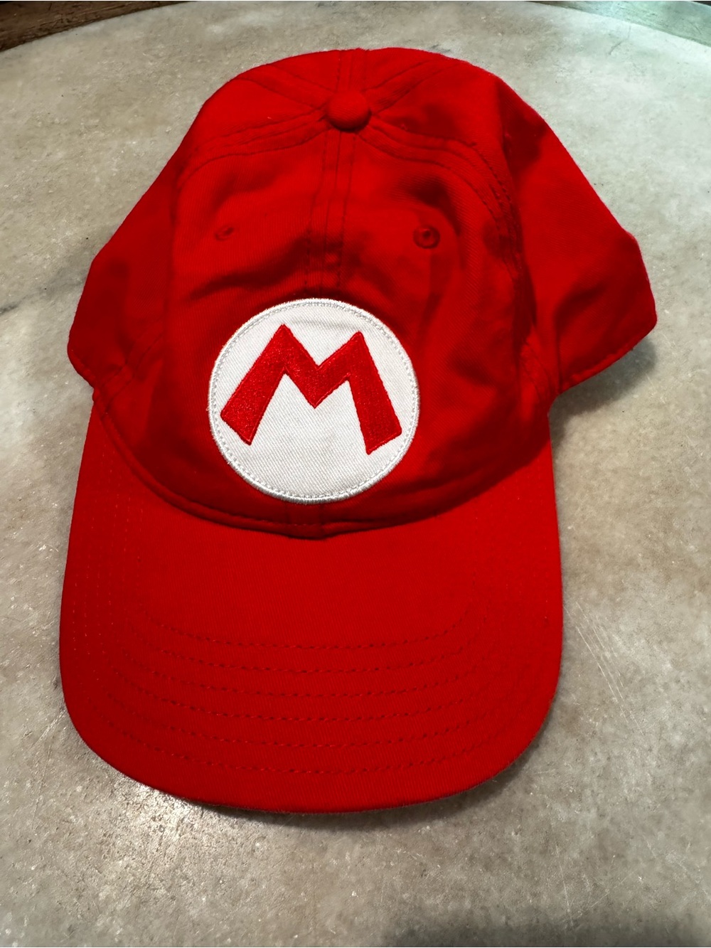 Nintendo Red Adjustable Logo Cap with White Seal